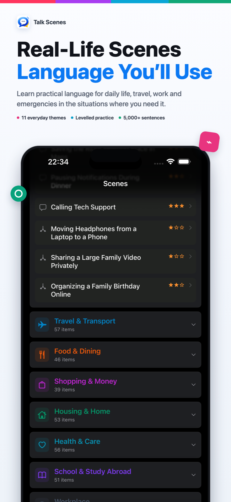 Real-Life Scenes — Language You’ll Use